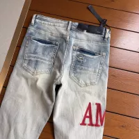 Cheap Amiri Jeans For Men #1336045 Replica Wholesale [$105.00 USD] [ITEM#1336045] on Replica Amiri Jeans
