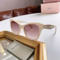 Cheap MIU MIU AAA Quality Sunglasses #1336071 Replica Wholesale [$60.00 USD] [ITEM#1336071] on Replica MIU MIU AAA Sunglasses