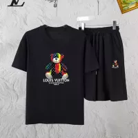 Cheap Louis Vuitton LV Tracksuits Short Sleeved For Men #1336075 Replica Wholesale [$48.00 USD] [ITEM#1336075] on Replica Louis Vuitton LV Tracksuits
