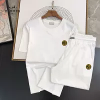 Cheap Hermes Tracksuits Short Sleeved For Men #1336146 Replica Wholesale [$48.00 USD] [ITEM#1336146] on Replica Hermes Tracksuits