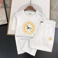 Cheap Hermes Tracksuits Short Sleeved For Men #1336163 Replica Wholesale [$48.00 USD] [ITEM#1336163] on Replica Hermes Tracksuits