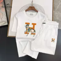 Cheap Hermes Tracksuits Short Sleeved For Men #1336178 Replica Wholesale [$48.00 USD] [ITEM#1336178] on Replica Hermes Tracksuits