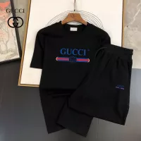 Cheap Gucci Tracksuits Short Sleeved For Men #1336183 Replica Wholesale [$48.00 USD] [ITEM#1336183] on Replica Gucci Tracksuits