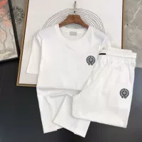 Cheap Chrome Hearts Tracksuits Short Sleeved For Men #1336184 Replica Wholesale [$48.00 USD] [ITEM#1336184] on Replica Chrome Hearts Tracksuits