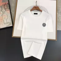 Cheap Chrome Hearts Tracksuits Short Sleeved For Men #1336184 Replica Wholesale [$48.00 USD] [ITEM#1336184] on Replica Chrome Hearts Tracksuits