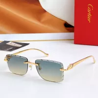 Cheap Cartier AAA Quality Sunglassess #1336401 Replica Wholesale [$60.00 USD] [ITEM#1336401] on Replica Cartier AAA Quality Sunglassess
