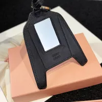 Cheap MIU MIU Key Holder And Bag Buckle #1336582 Replica Wholesale [$36.00 USD] [ITEM#1336582] on Replica MIU MIU Key Holder And Bag Buckle