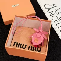 Cheap MIU MIU Key Holder And Bag Buckle #1336585 Replica Wholesale [$36.00 USD] [ITEM#1336585] on Replica MIU MIU Key Holder And Bag Buckle