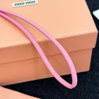 Cheap MIU MIU Key Holder And Bag Buckle #1336585 Replica Wholesale [$36.00 USD] [ITEM#1336585] on Replica MIU MIU Key Holder And Bag Buckle