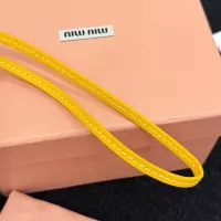 Cheap MIU MIU Key Holder And Bag Buckle #1336586 Replica Wholesale [$36.00 USD] [ITEM#1336586] on Replica MIU MIU Key Holder And Bag Buckle