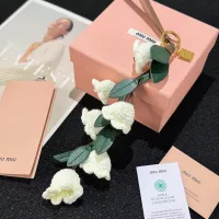 Cheap MIU MIU Key Holder And Bag Buckle #1336588 Replica Wholesale [$36.00 USD] [ITEM#1336588] on Replica MIU MIU Key Holder And Bag Buckle