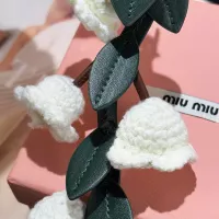 Cheap MIU MIU Key Holder And Bag Buckle #1336588 Replica Wholesale [$36.00 USD] [ITEM#1336588] on Replica MIU MIU Key Holder And Bag Buckle