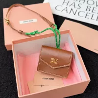Cheap MIU MIU Key Holder And Bag Buckle #1336590 Replica Wholesale [$39.00 USD] [ITEM#1336590] on Replica MIU MIU Key Holder And Bag Buckle
