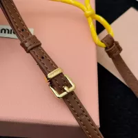 Cheap MIU MIU Key Holder And Bag Buckle #1336591 Replica Wholesale [$39.00 USD] [ITEM#1336591] on Replica MIU MIU Key Holder And Bag Buckle