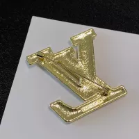 Cheap Louis Vuitton LV Brooches For Women #1336708 Replica Wholesale [$27.00 USD] [ITEM#1336708] on Replica Louis Vuitton LV Brooches