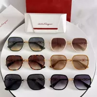 Cheap Salvatore Ferragamo AAA Quality Sunglasses #1336827 Replica Wholesale [$64.00 USD] [ITEM#1336827] on Replica Salvatore Ferragamo AAA Quality Sunglasses