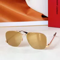 Cheap Yves Saint Laurent YSL AAA Quality Sunglasses #1336842 Replica Wholesale [$60.00 USD] [ITEM#1336842] on Replica Yves Saint Laurent YSL AAA Quality Sunglasses