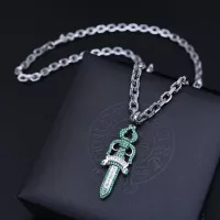 Cheap Chrome Hearts Necklaces #1336873 Replica Wholesale [$56.00 USD] [ITEM#1336873] on Replica Chrome Hearts Necklaces