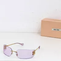 Cheap MIU MIU AAA Quality Sunglasses #1336891 Replica Wholesale [$72.00 USD] [ITEM#1336891] on Replica MIU MIU AAA Sunglasses