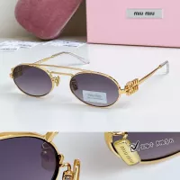 Cheap MIU MIU AAA Quality Sunglasses #1336902 Replica Wholesale [$60.00 USD] [ITEM#1336902] on Replica MIU MIU AAA Sunglasses