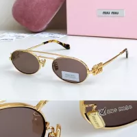 Cheap MIU MIU AAA Quality Sunglasses #1336905 Replica Wholesale [$60.00 USD] [ITEM#1336905] on Replica MIU MIU AAA Sunglasses