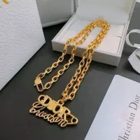 Cheap Christian Dior Necklaces #1336947 Replica Wholesale [$56.00 USD] [ITEM#1336947] on Replica Christian Dior Necklaces