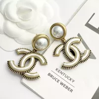 Cheap Chanel Earrings For Women #1337064 Replica Wholesale [$38.00 USD] [ITEM#1337064] on Replica Chanel Earrings