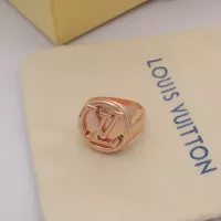 Cheap Louis Vuitton LV Rings In Rose Gold #1337068 Replica Wholesale [$25.00 USD] [ITEM#1337068] on Replica Louis Vuitton LV Rings