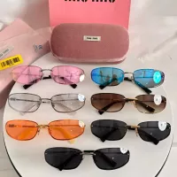 Cheap MIU MIU AAA Quality Sunglasses #1337128 Replica Wholesale [$60.00 USD] [ITEM#1337128] on Replica MIU MIU AAA Sunglasses