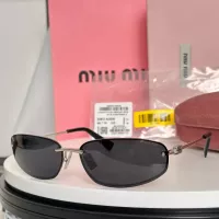 Cheap MIU MIU AAA Quality Sunglasses #1337133 Replica Wholesale [$60.00 USD] [ITEM#1337133] on Replica MIU MIU AAA Sunglasses