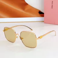 Cheap MIU MIU AAA Quality Sunglasses #1337356 Replica Wholesale [$60.00 USD] [ITEM#1337356] on Replica MIU MIU AAA Sunglasses