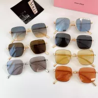 Cheap MIU MIU AAA Quality Sunglasses #1337356 Replica Wholesale [$60.00 USD] [ITEM#1337356] on Replica MIU MIU AAA Sunglasses
