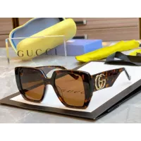 Cheap Gucci AAA Quality Sunglasses #1337420 Replica Wholesale [$56.00 USD] [ITEM#1337420] on Replica Gucci AAA Quality Sunglasses