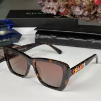Cheap Chanel AAA Quality Sunglasses #1337472 Replica Wholesale [$60.00 USD] [ITEM#1337472] on Replica Chanel AAA Quality Sunglasses