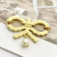 Cheap Christian Dior Brooches For Women #1337535 Replica Wholesale [$32.00 USD] [ITEM#1337535] on Replica Christian Dior Brooches