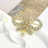 Cheap Christian Dior Brooches For Women #1337535 Replica Wholesale [$32.00 USD] [ITEM#1337535] on Replica Christian Dior Brooches