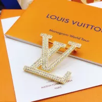 Cheap Louis Vuitton LV Brooches For Women #1337543 Replica Wholesale [$32.00 USD] [ITEM#1337543] on Replica Louis Vuitton LV Brooches