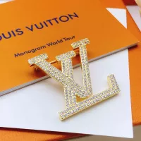 Cheap Louis Vuitton LV Brooches For Women #1337543 Replica Wholesale [$32.00 USD] [ITEM#1337543] on Replica Louis Vuitton LV Brooches