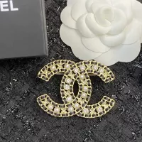 Cheap Chanel Brooches For Women #1337548 Replica Wholesale [$38.00 USD] [ITEM#1337548] on Replica Chanel Brooches