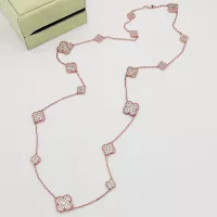 Cheap Van Cleef &amp; Arpels Necklaces For Women #1337574 Replica Wholesale [$60.00 USD] [ITEM#1337574] on Replica Van Cleef &amp; Arpels Necklaces