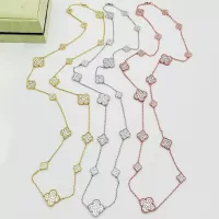 Cheap Van Cleef &amp; Arpels Necklaces For Women #1337575 Replica Wholesale [$60.00 USD] [ITEM#1337575] on Replica Van Cleef &amp; Arpels Necklaces