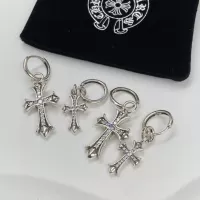 Cheap Chrome Hearts Earrings For Women #1337594 Replica Wholesale [$32.00 USD] [ITEM#1337594] on Replica Chrome Hearts Earrings