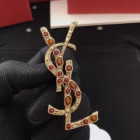 Cheap Yves Saint Laurent Brooches For Women #1337621 Replica Wholesale [$34.00 USD] [ITEM#1337621] on Replica Yves Saint Laurent Brooches