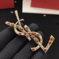 Cheap Yves Saint Laurent Brooches For Women #1337621 Replica Wholesale [$34.00 USD] [ITEM#1337621] on Replica Yves Saint Laurent Brooches