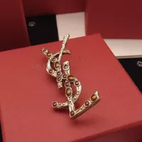 Cheap Yves Saint Laurent Brooches For Women #1337621 Replica Wholesale [$34.00 USD] [ITEM#1337621] on Replica Yves Saint Laurent Brooches