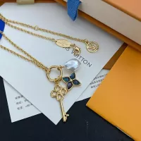 Cheap Louis Vuitton Necklaces For Women #1337662 Replica Wholesale [$38.00 USD] [ITEM#1337662] on Replica Louis Vuitton Necklaces