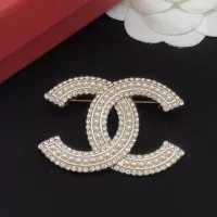 Cheap Chanel Brooches For Women #1337690 Replica Wholesale [$29.00 USD] [ITEM#1337690] on Replica Chanel Brooches