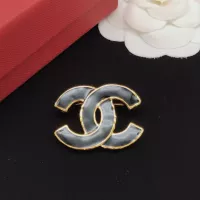 Cheap Chanel Brooches For Women #1337691 Replica Wholesale [$27.00 USD] [ITEM#1337691] on Replica Chanel Brooches