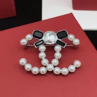 Cheap Chanel Brooches For Women #1337693 Replica Wholesale [$27.00 USD] [ITEM#1337693] on Replica Chanel Brooches