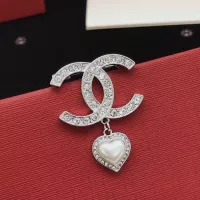 Cheap Chanel Brooches For Women #1337695 Replica Wholesale [$29.00 USD] [ITEM#1337695] on Replica Chanel Brooches